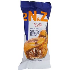 تصویر کیک دوقلو مغزدار N.Z نظری 60 گرمی 