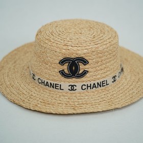 تصویر کلاه حصیری شنل Chanel 