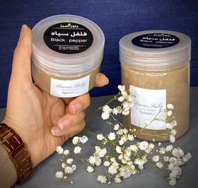 تصویر پودرفلفل سیاه خالص 