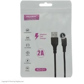 تصویر کابل تبدیل USB به Type-C کلومن مدل KD-01 طول 1 متر Koluman KD-01 USB To Type-C Cable 1M