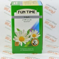 تصویر چای سبز بابونه فان تاین FUN TIME مدل CHAMOMILE 