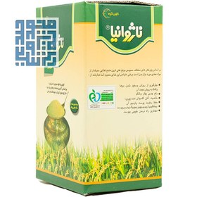 تصویر پودر سبوس برنج ناژوانیا ناژوان گیاه - 250 گرم - 40 شاسه Nazhvania Rice Bran Nazhvan Giah