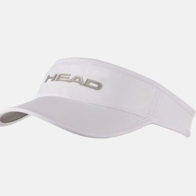 تصویر کلاه تنیس هد HEAD Pro Player Visor – سفید HEAD Pro Player Visor