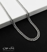 تصویر گردنبند مردانه کارتیر ۵ میل رنگ نقره ای 