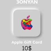 تصویر گیفت کارت اپل 10 دلاری آمریکا Apple iTunes Gift Card USA 10$