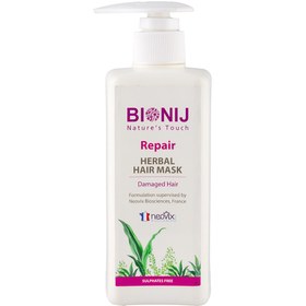 تصویر ماسک مو مخصوص موهای آسیب دیده بیونیج مدل Repair BIONIJ