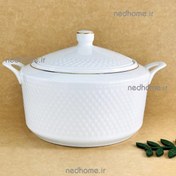 تصویر سوپ خوری تک چینی زرین لب طلایی رادیانس – درجه یک 