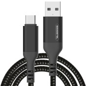 تصویر کابل تبدیل USB به USB-C سوموس تل مدل FAST CHARGE BW16 طول 1 متر 