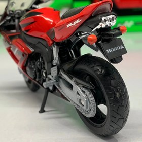 تصویر موتور سنگین هوندا CBR1000RR ویلی 1:18 - قرمز Motor Honda CBR1000RR