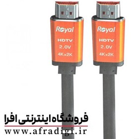 تصویر کابل HDMI 20 M رویال 4K 