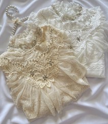 تصویر شومیز گیپور مجلسی 10122 