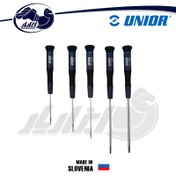 تصویر پیچ گوشتی ساعتی یونیور مدل 606CS5E بسته 5 عددی 