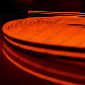 تصویر ریسه نئون فلکسی زرد 