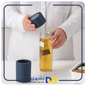 تصویر ماگ مسافرتی ایکیا مدل EFTERSTRAVA قرمز Travel mug