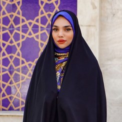 تصویر چادر حسنا ساده 