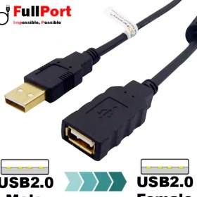 تصویر کابل افزایش طول 3 متری USB2.0 برند فرانت مدل FN-U2CF30 ا FARANET FN-U2CF30 Cable Extension USB2.0 3M FARANET FN-U2CF30 Cable Extension USB2.0 3M