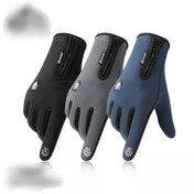 تصویر دستکش ویند درجه یک تاچ دار ضدآب و ضدباد 