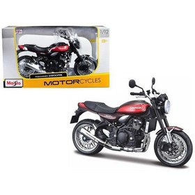 تصویر Kawasaki Z900RS Cafe Gray 1/12 Diecast Motorcycle Model by Maisto 