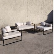 تصویر نیم ست مبلمان مینیمال 