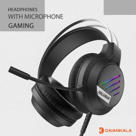 تصویر هدست مخصوص بازی کلومن مدل K18 K18 model Kloman game headset