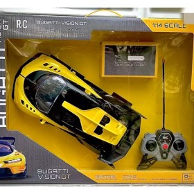 تصویر ماشین کنترلی بوگاتی مدل TRIRI GTR TT93005 مقیاس ۱ به ۱۴ 