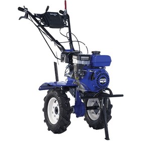 تصویر تیلر ویگو بنزینی 7 اسب گیربکسی آبی 