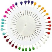 تصویر سوزن ته گرد طرح اشک مدل s102 بسته 40 عددی 