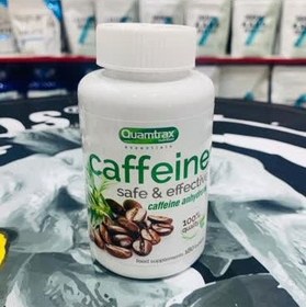 تصویر قرص کافئین کوامترکس Quamtrax Essentials Caffeine 200mg 180 tablets شنا