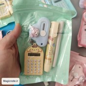 تصویر ست کادویی لوازم تحریر سه تکه 
