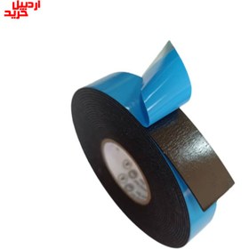 تصویر نوار چسب دو طرفه فومی روکش آبی – double sided foam tape 