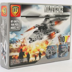 تصویر لگو جنگی BT-5025 ظرفیت ۱۵۶ قطعه 