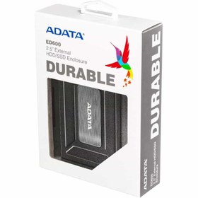 تصویر هارد اکسترنال ای دیتا ۵۰۰گیگ USB 3.1 مدل ED600 Adata 500GB