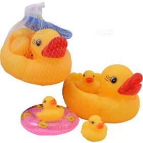 تصویر پوپت حمام طرح اردک وان دوحلقه ای درجه یک 