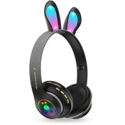 تصویر هدفون بلوتوثی رم خور PM-08 Rabbit Ear PM-08 Rabbit Ear Bluetooth Headset