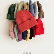 تصویر کلاه بافت مدادرنگی آکو 