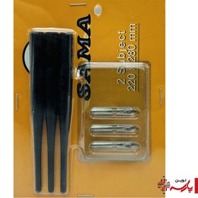 تصویر قلم فلزی 3 نوک چینی 