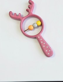 تصویر جغجغه چوبی کودک کد 04 