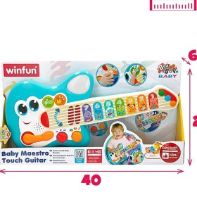 تصویر اسباب بازی گیتار لمسی آبی 230802 وین فان WinFun 