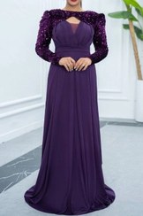 تصویر لباس مجلسی و شب ماکسی مدل هیلی Dress and long night