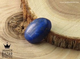 تصویر نگین لاجورد افغان خوش رنگ کد 31993 