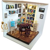 تصویر کتابخانه مینیاتوری ا Miniature Reading Room Miniature Reading Room