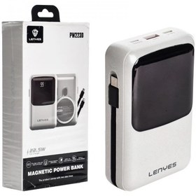 تصویر پاوربانک 20000 لنیز مدل PW223D Power bank Lenyes PW223D