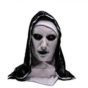 تصویر ماسک و صورتک ولین راهبه ترسناک فیلم احضار 2 Wellin The Nun Scary Latex Mask Halloween 