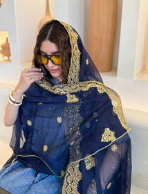 تصویر شال هندی کهربا 