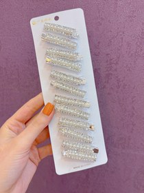 تصویر گیره مو مجلسی مرواریدی 