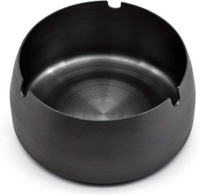 تصویر زیر سیگاری گرد مشکی 