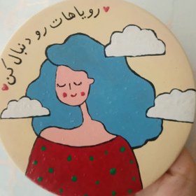 تصویر دیوار کوب دختر رویا 