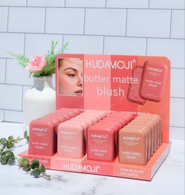 تصویر رژگونه پودری هدی موجی - ۴ 