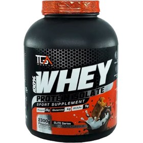 تصویر پودر پروتئین وی ایزوله تی جی ای ماسل 2300 گرمی WHEY ISOLATE