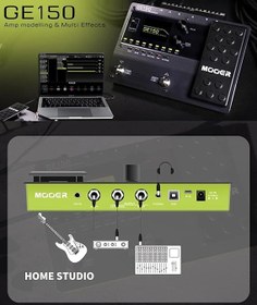 تصویر افکت گیتار الکتریک موئر مدل Mooer GE150 افکت گیتار الکتریک موئر مدل Mooer GE150